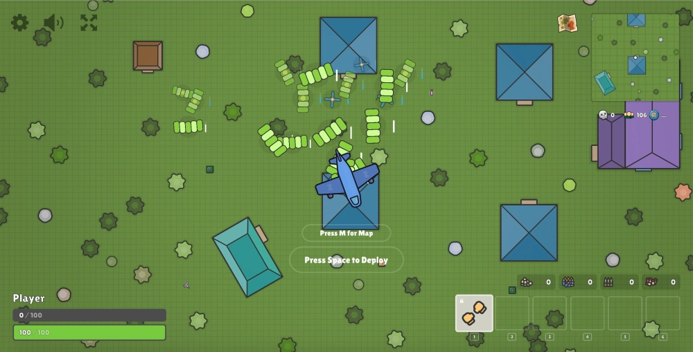 Vị trí nấp và mẹo trốn trong bụi cỏ để phục kích kẻ địch