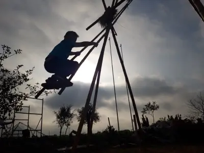 Đánh đu - Hướng dẫn kỹ thuật nhún bay cao an toàn nhất A-Z