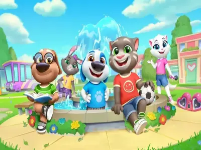 Talking Tom - Bí quyết kiếm vàng mua đồ đẹp không tốn tiền