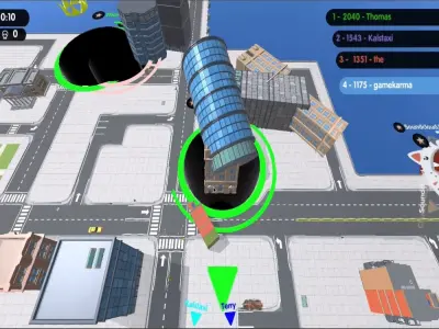 Hole.io - Hướng dẫn chinh phục game hố đen ăn cả thế giới