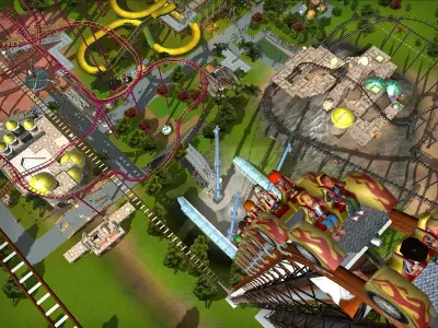 RollerCoaster Tycoon - Chiến thuật quản lý đỉnh cao