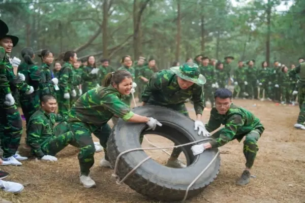 Team building quân đội - Kịch bản huấn luyện mới lạ nhất