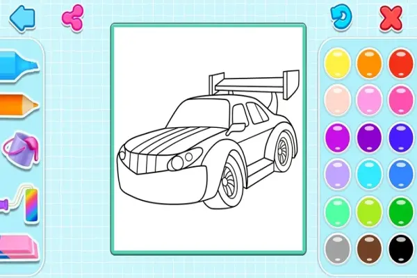Coloring Games - Sân chơi tô màu miễn phí cho trẻ em