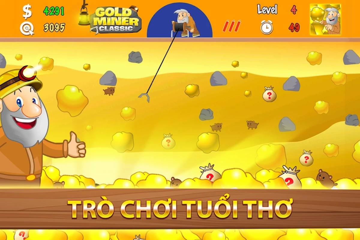 Khám phá game đào vàng cổ điển phiên bản 2026
