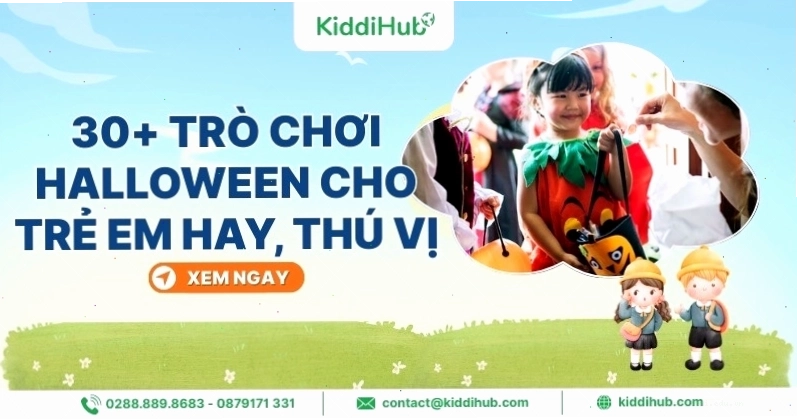 30+ trò chơi Halloween cho trẻ em thú vị nhất năm 2025