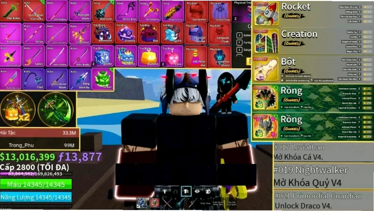 Acc Roblox miễn phí với trang bị và Robux