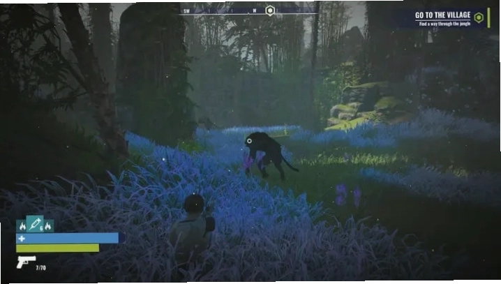 Ảnh chụp màn hình gameplay Wild Life Game với động vật hoang dã chân thực