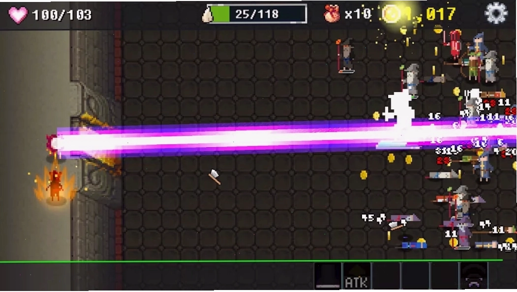 Ảnh chụp màn hình giao diện Dungeon Defense trên di động
