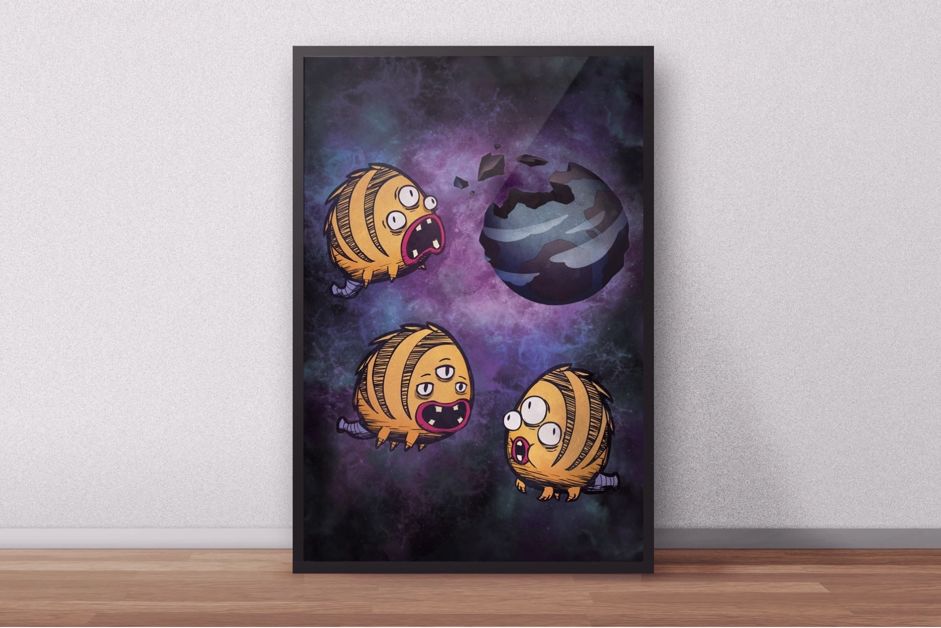 Áp phích Oxygen Not Included 3 Puft Moon