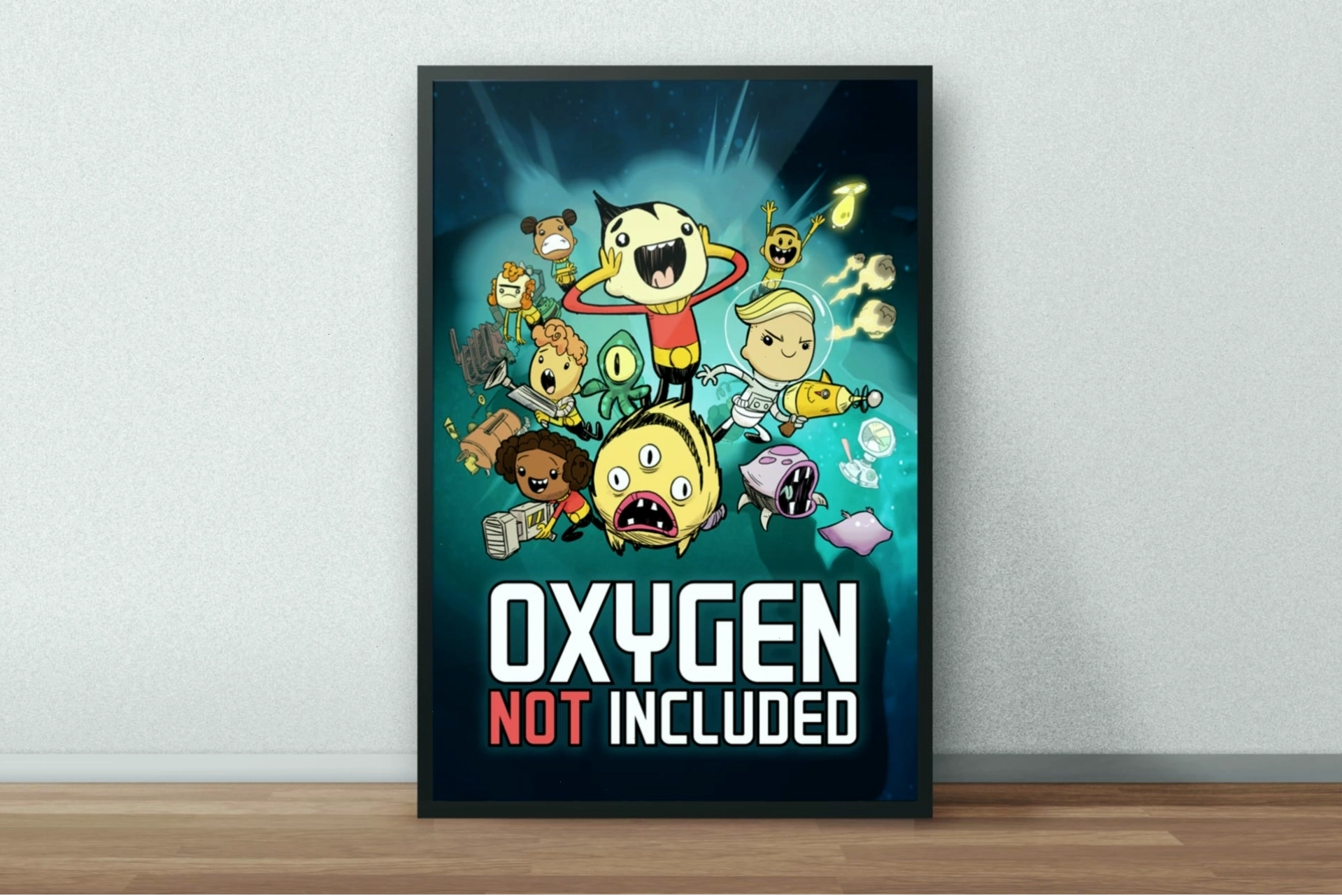 Áp phích Oxygen Not Included Box Art