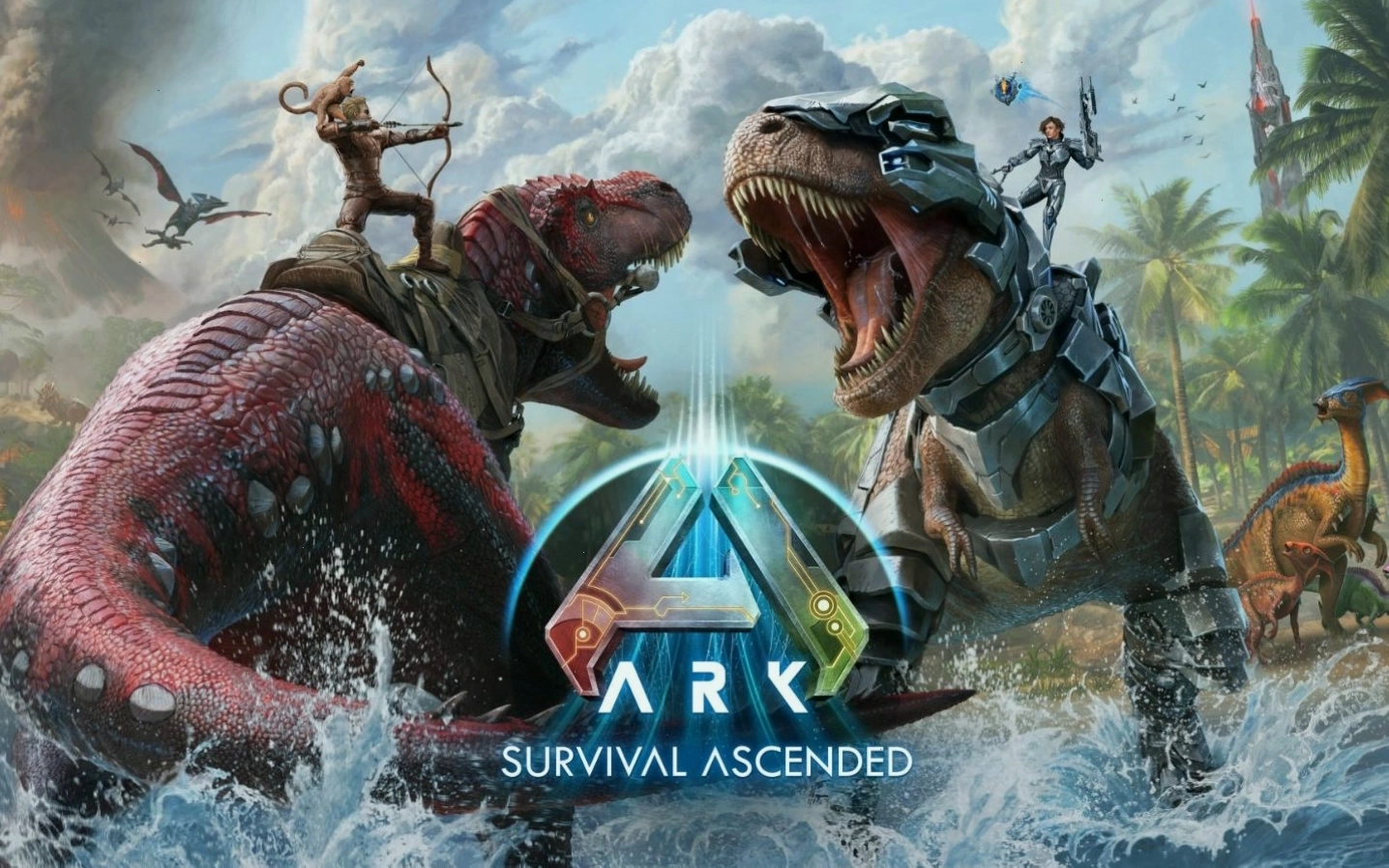 ARK Survival Evolved game sinh tồn thế giới mở với khủng long