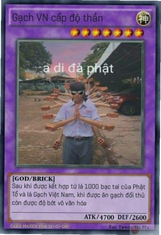 Bài Yugioh chế meme với nội dung dí dỏm