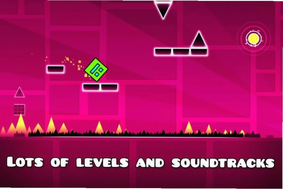 Bản Geometry Dash Mod giúp mở khóa tất cả màn chơi và tính năng