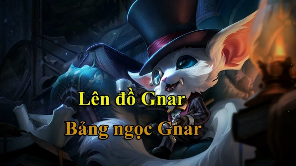 Bảng ngọc Gnar, tương tự Jayce có thể hưởng lợi từ các ngọc tấn công