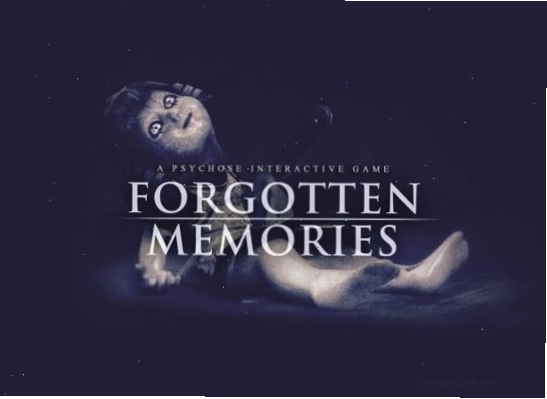 Bìa game Forgotten Memories với tông màu u ám