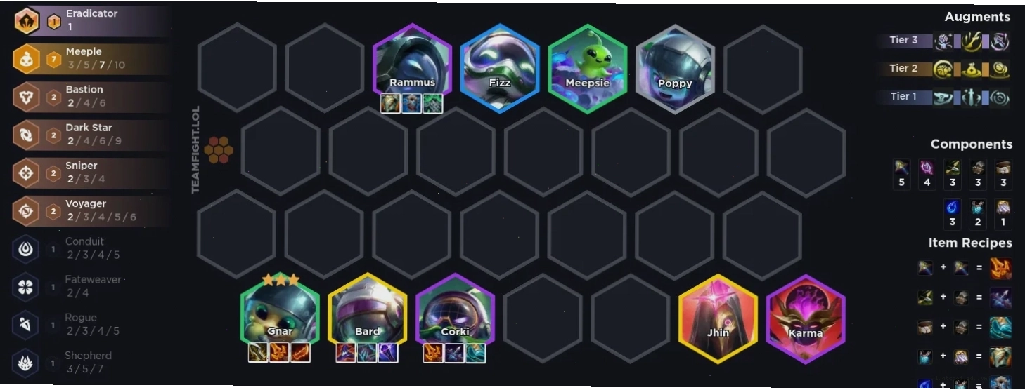 Biểu tượng TFT Tactics