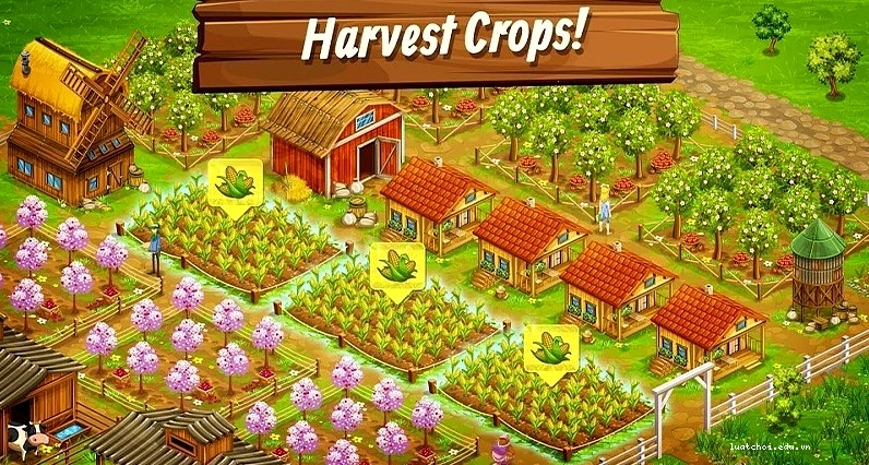 Big Farm Mobile Harvest, game nông trại trên di động