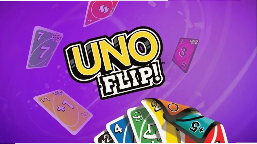Bộ bài UNO Flip! với hai mặt sáng và tối