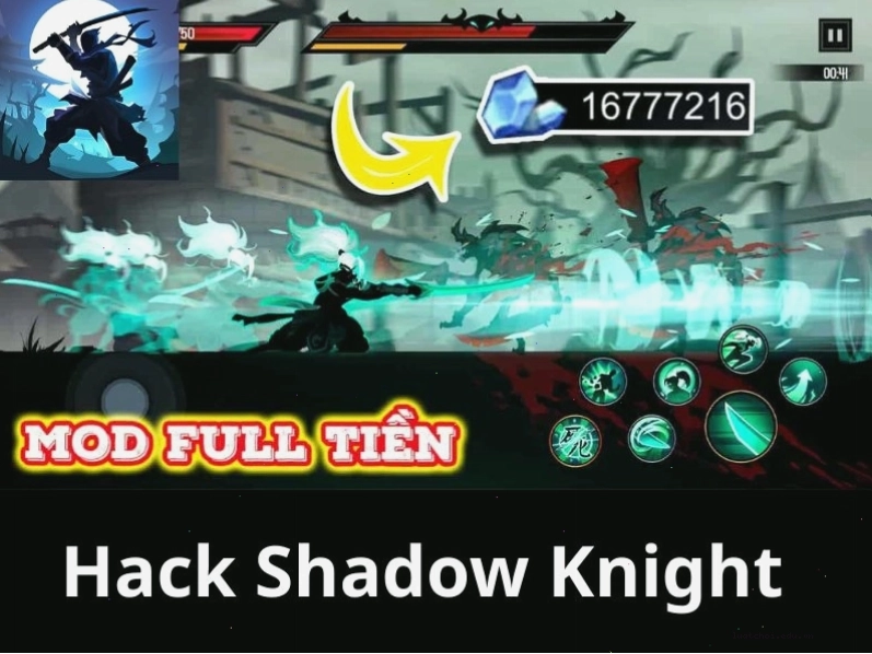 Các tính năng nổi bật của phiên bản Hack Shadow Knight