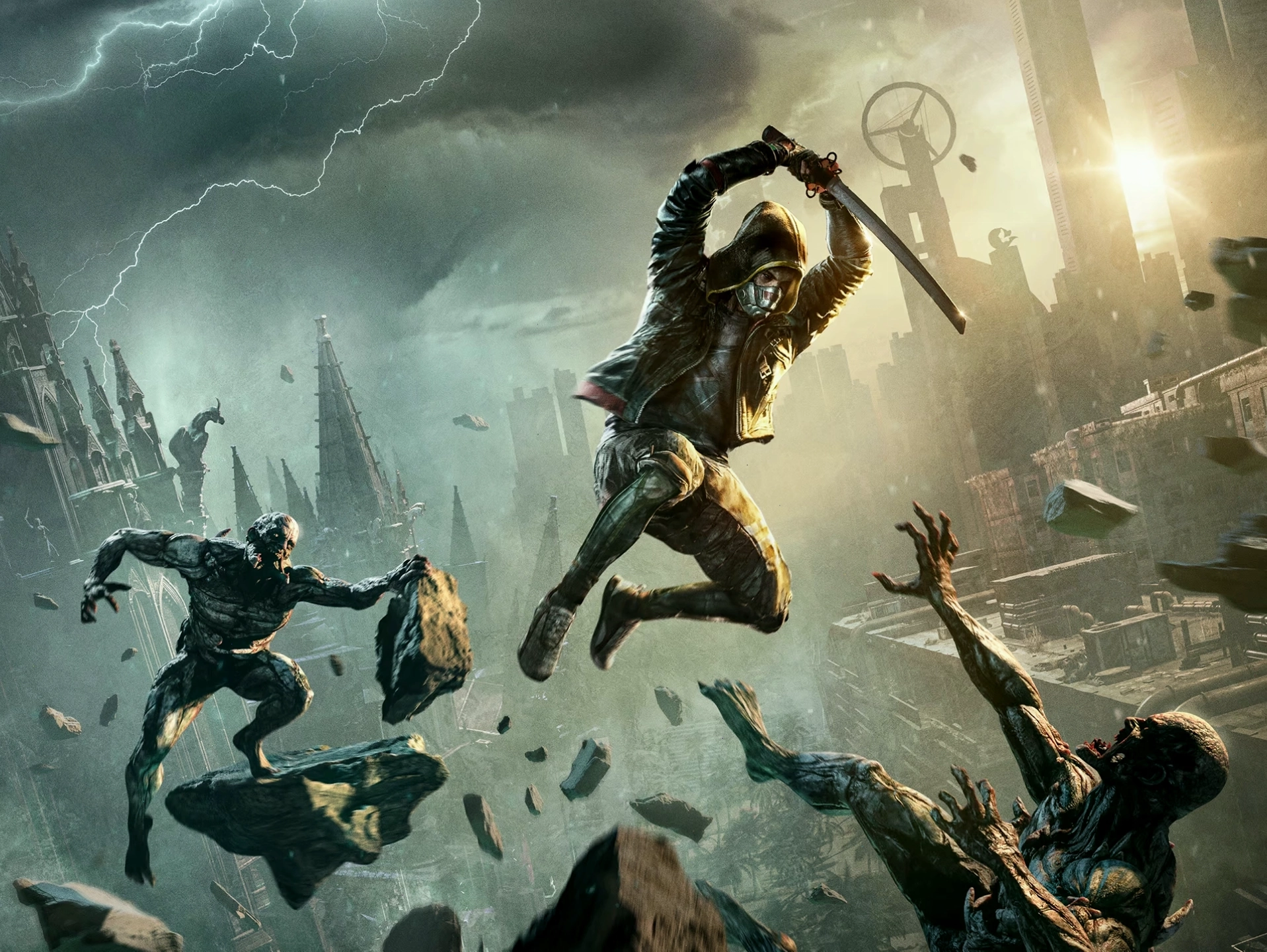 Cảnh quan thành phố trong Dying Light 2