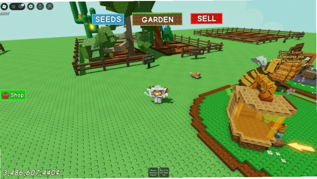 Cáo Đỏ Red Fox di chuyển trong khu vườn của người chơi khác trong Grow a Garden