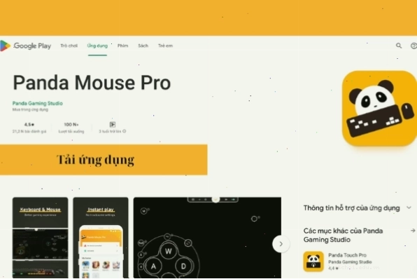 Cấp quyền truy cập cho Panda Mouse Pro