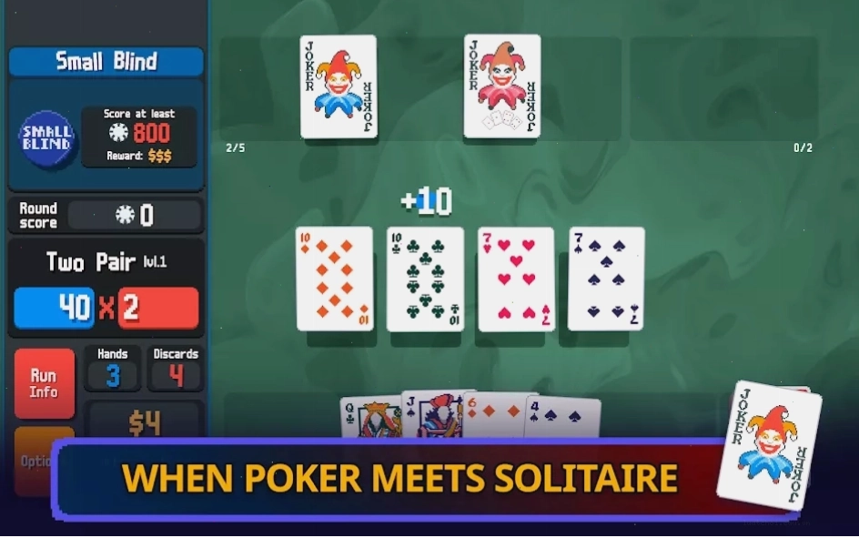 Chiến thuật chơi Balatro với việc lựa chọn lá bài Joker