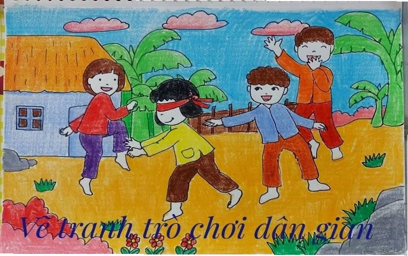 Chuẩn bị khăn để bịt mắt khi chơi bịt mắt bắt dê