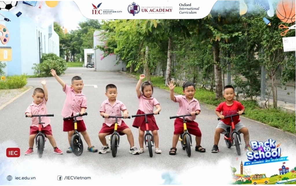 Đạp xe giúp trẻ rèn cơ chân, tăng sức bền và khả năng giữ thăng bằng