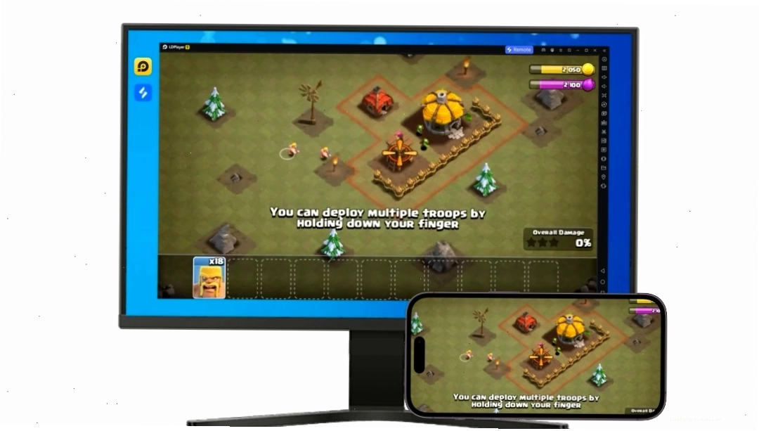 Điều khiển từ xa trong giả lập LDPlayer
