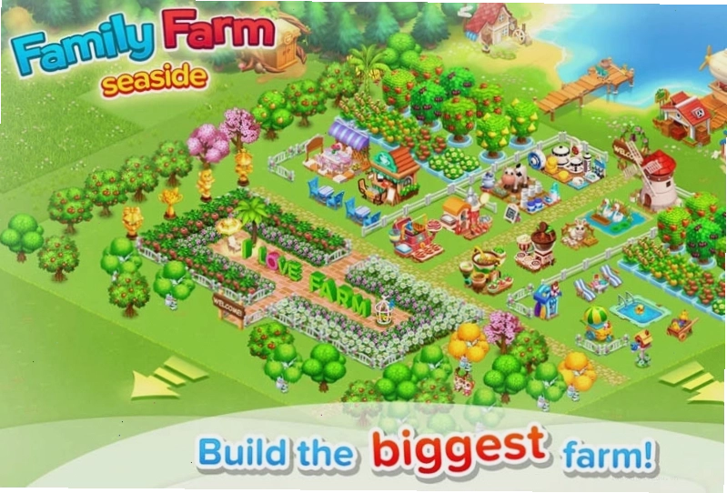 Family Farm Seaside, tựa game nông trại hấp dẫn
