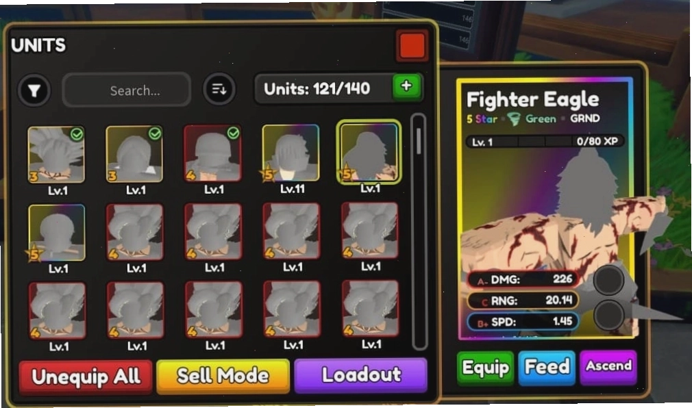 Fighter Eagle trong All Star Tower Defense X