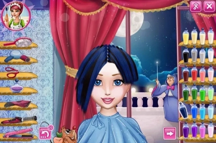 Game làm tóc cho công chúa với phong cách lộng lẫy