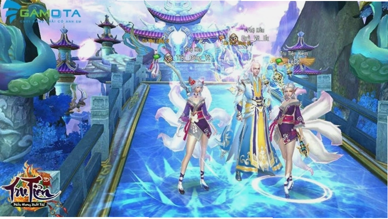 Game nhập vai Tru Tiên 3D Gamota với đề tài tiên hiệp lôi cuốn