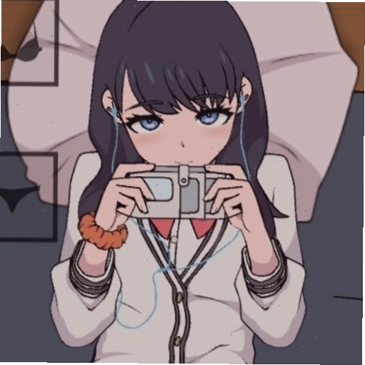 Giao diện chính của game Touch It Rikka với nhân vật anime sinh động