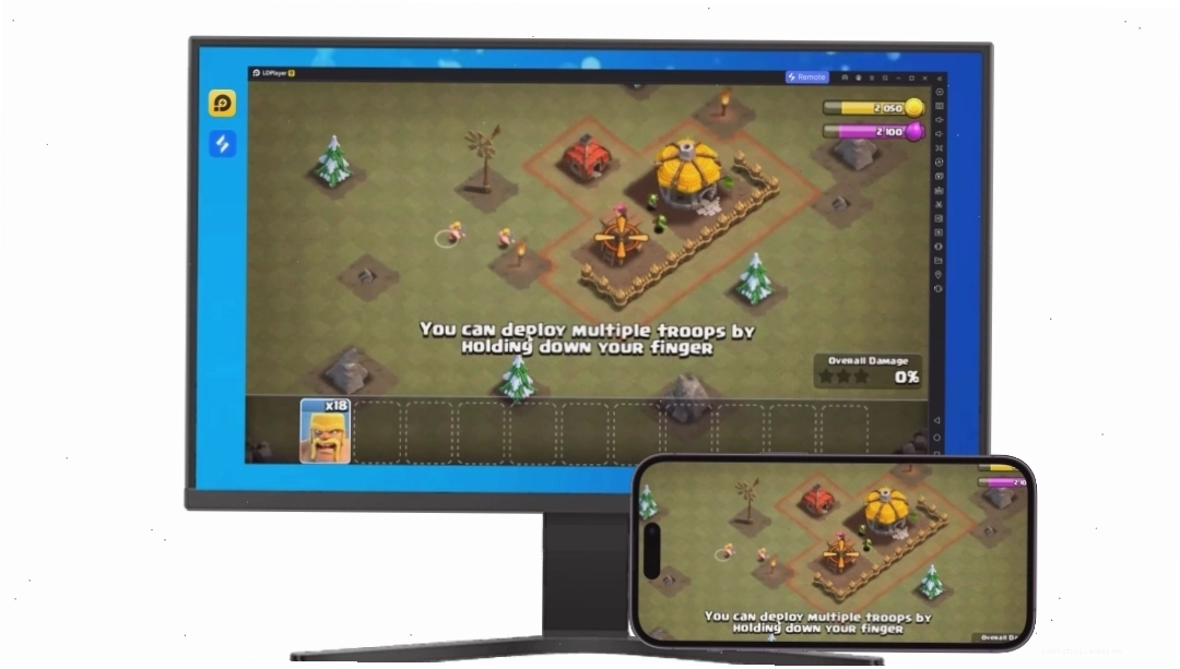 Giao diện điều khiển từ xa trong giả lập game