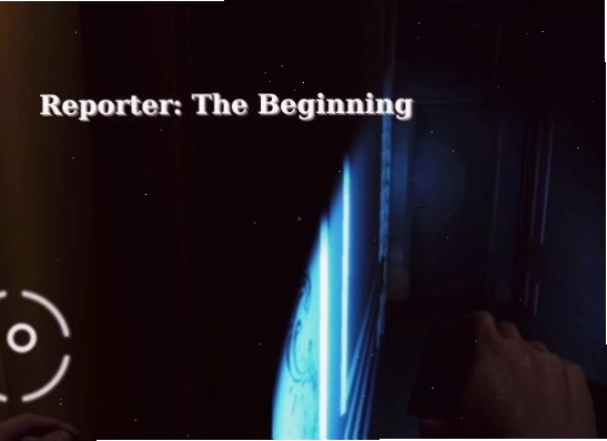 Giao diện game Reporter: The Beginning với không khí u ám