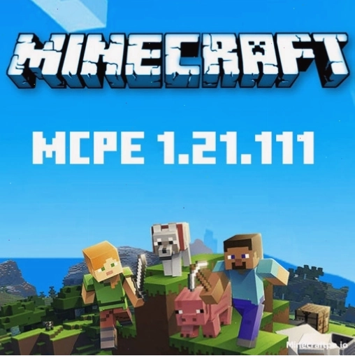 Giao diện người dùng của Minecraft 1.21 APK với các khối đồng mới