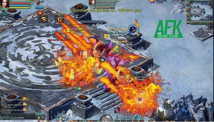 Giao diện nhân vật trong game Võ Lâm Chi Mộng