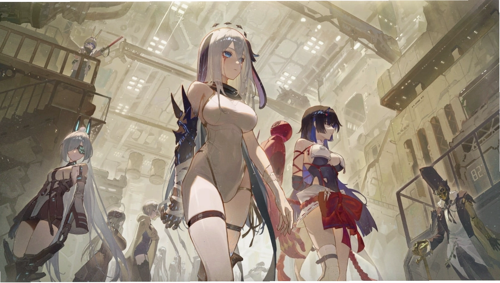 Giao diện tùy chỉnh và nâng cấp nhân vật trong Chaos Zero Nightmare