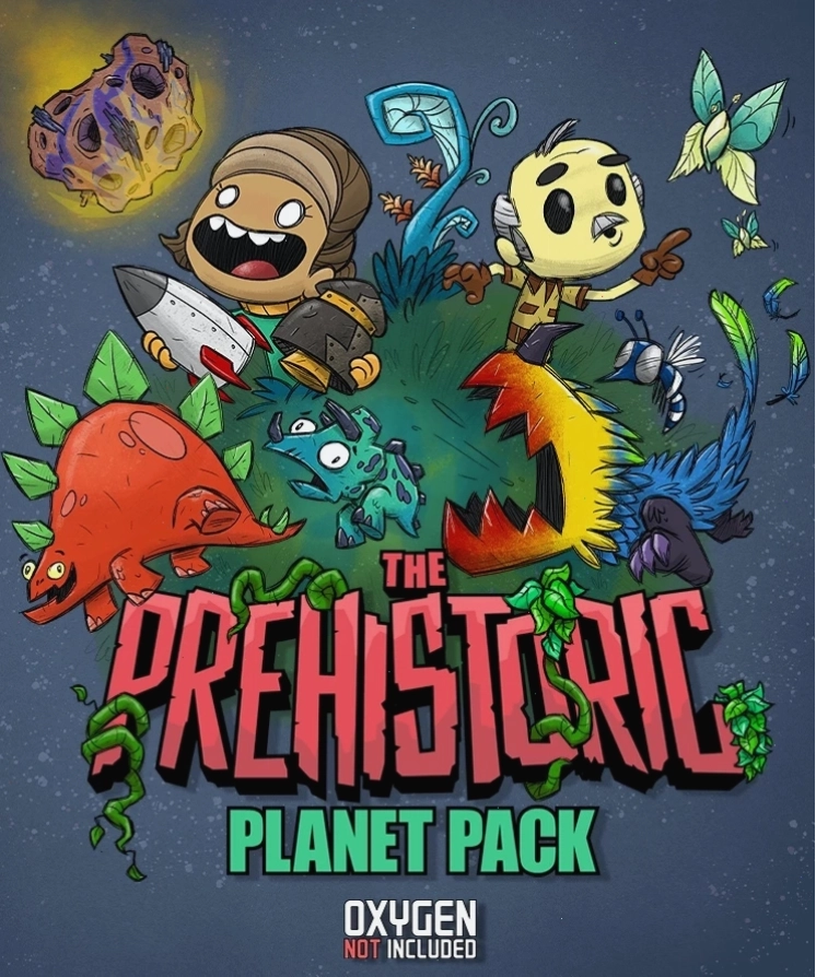 Gói Prehistoric Planet Pack cho Oxygen Not Included