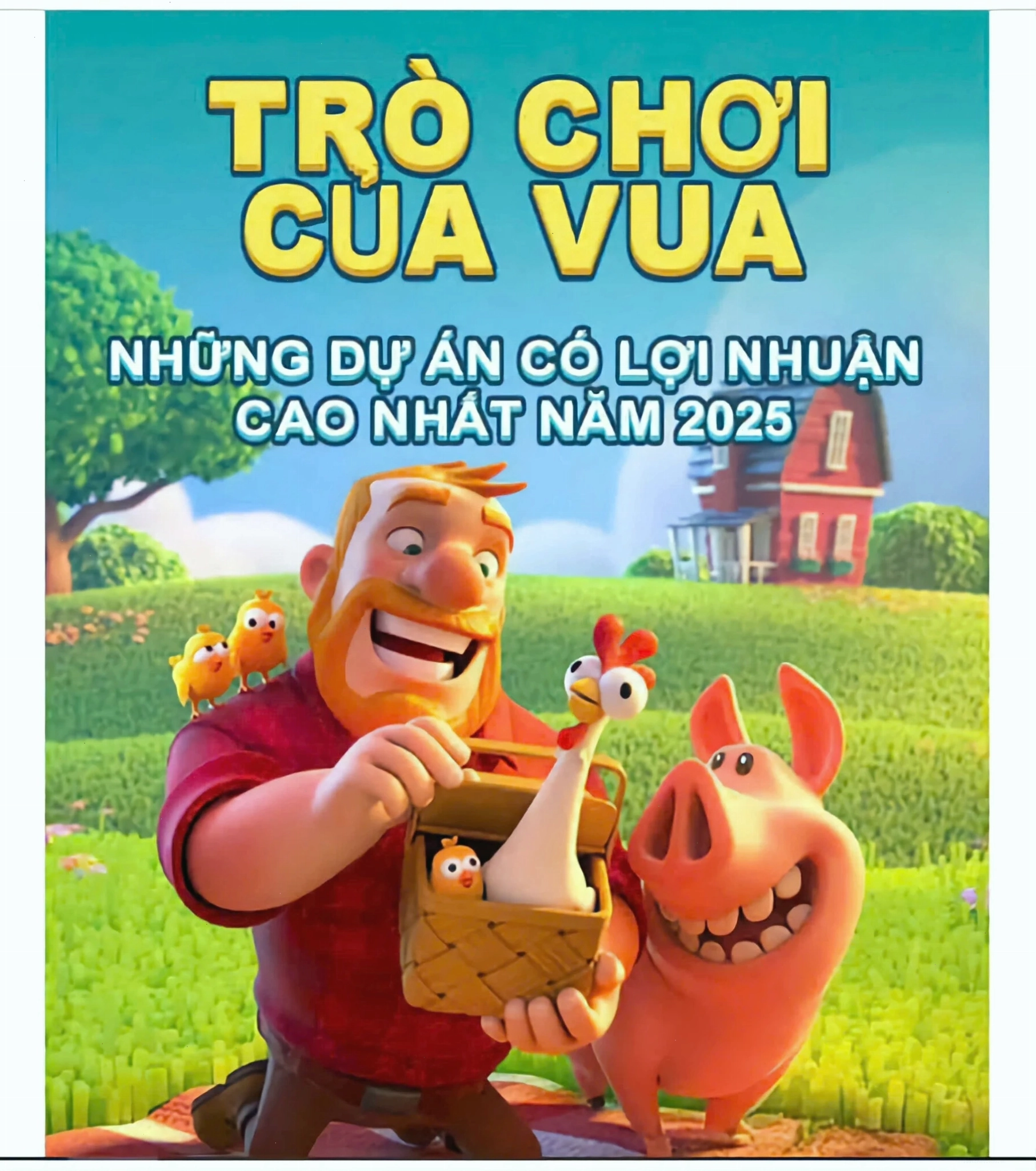 Hình ảnh minh họa game nông trại Kiếm tiền khủng tựa giống Gold Farm