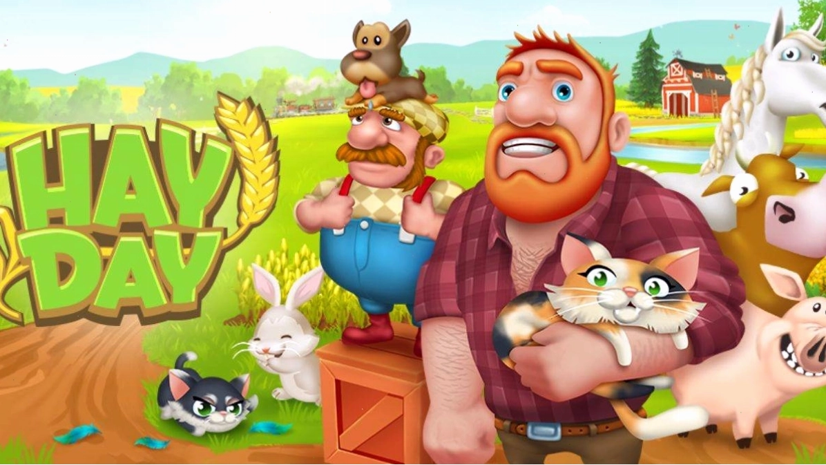 Hình ảnh trang trại sinh động trong game Hay Day