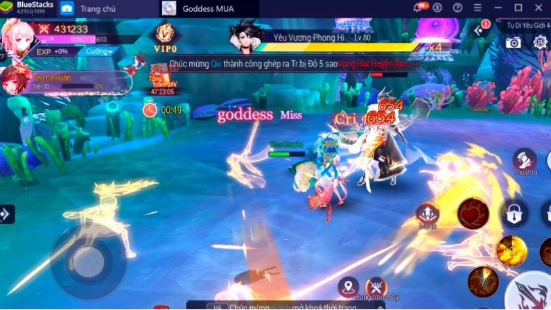 Hóa thân thành những vị thần phiêu lưu trong thế giới ảo cùng tựa game nhập vai Goddess MUA