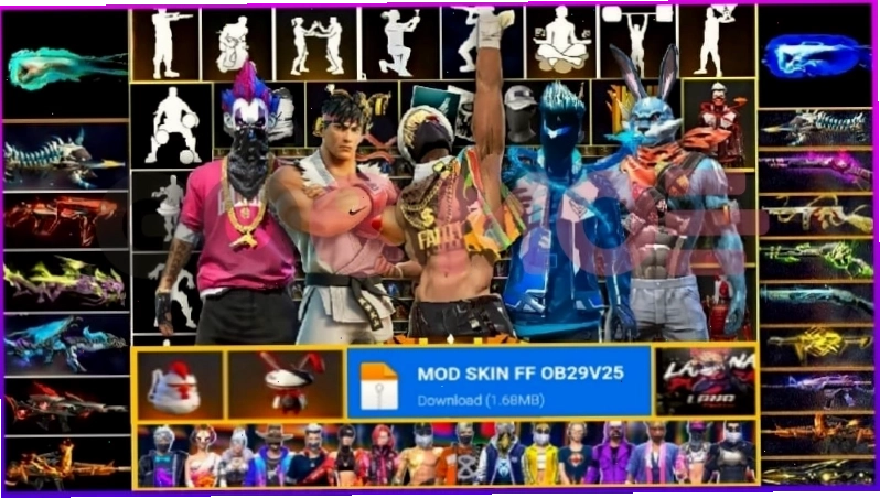 Hoàn tất cài đặt MOD Skin FF và trải nghiệm game