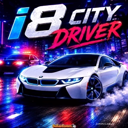 i8 City Driver IO cho phép người chơi trải nghiệm cảm giác lái xe trong môi trường đô thị thực tế