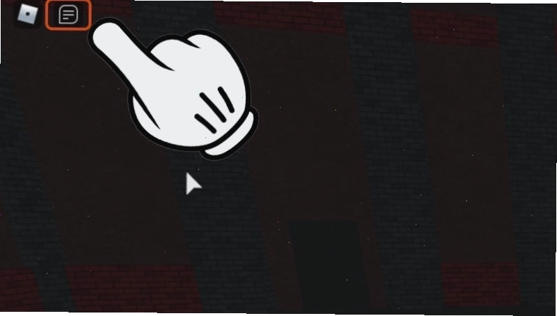 Icon chat trên màn hình game Ro Ghoul