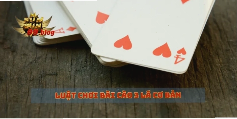 Luật chơi bài cào 3 lá cơ bản