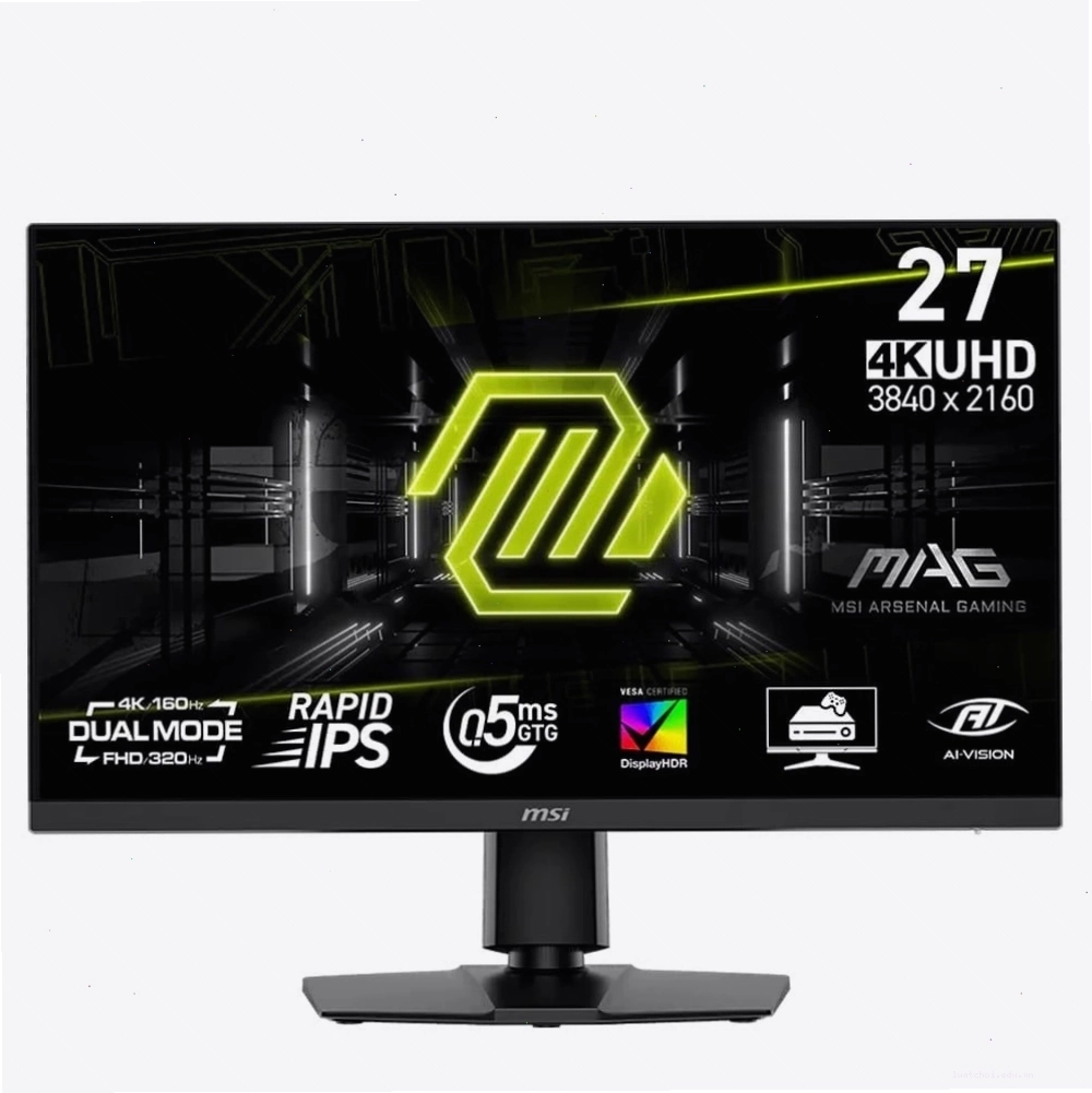 Màn hình MSI MAG 272URDF E16 27" Rapid IPS 4K 160Hz-FHD 320Hz góc 1