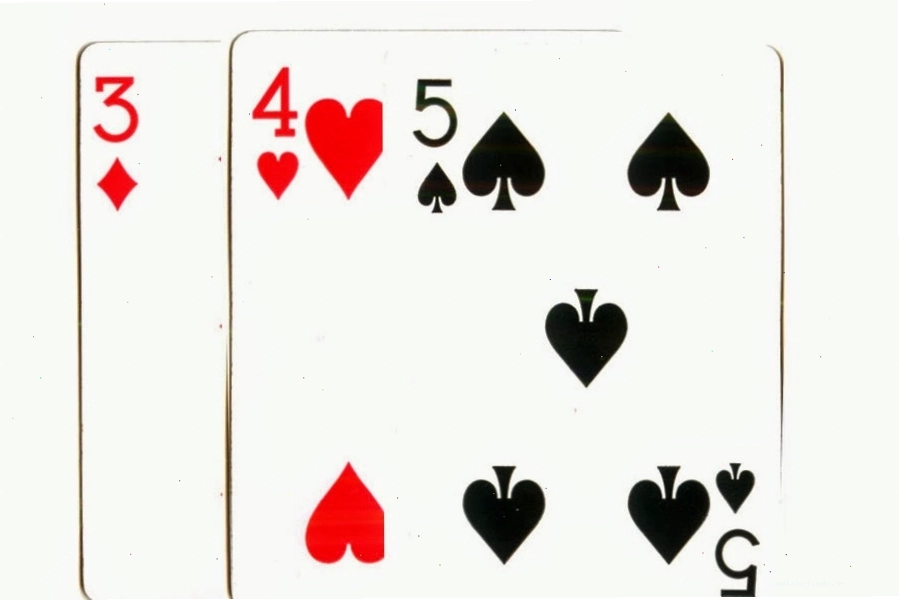 Minh họa bộ bài Liêng 3-4-5
